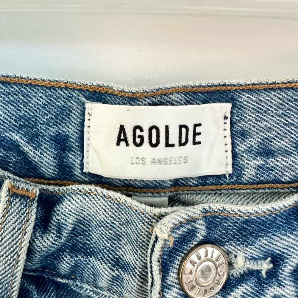 Agolde Riley High Rise Jeans - Picture 3 of 3